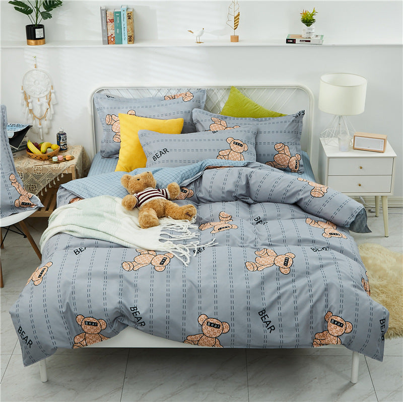 King size bedding set with modern design