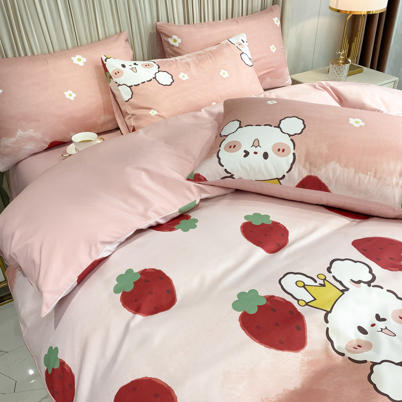 Kids bedding set with fun design