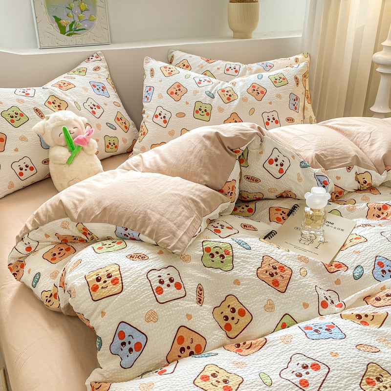 Soft and durable cotton bedding