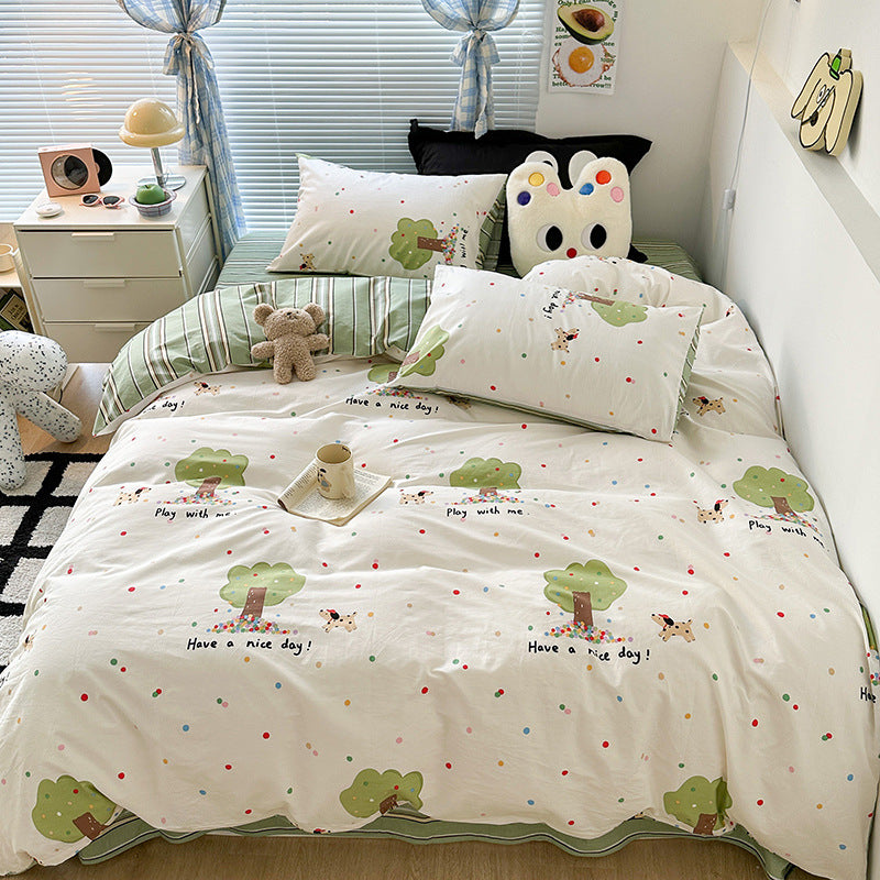 Cotton bedding – safe for tumble drying