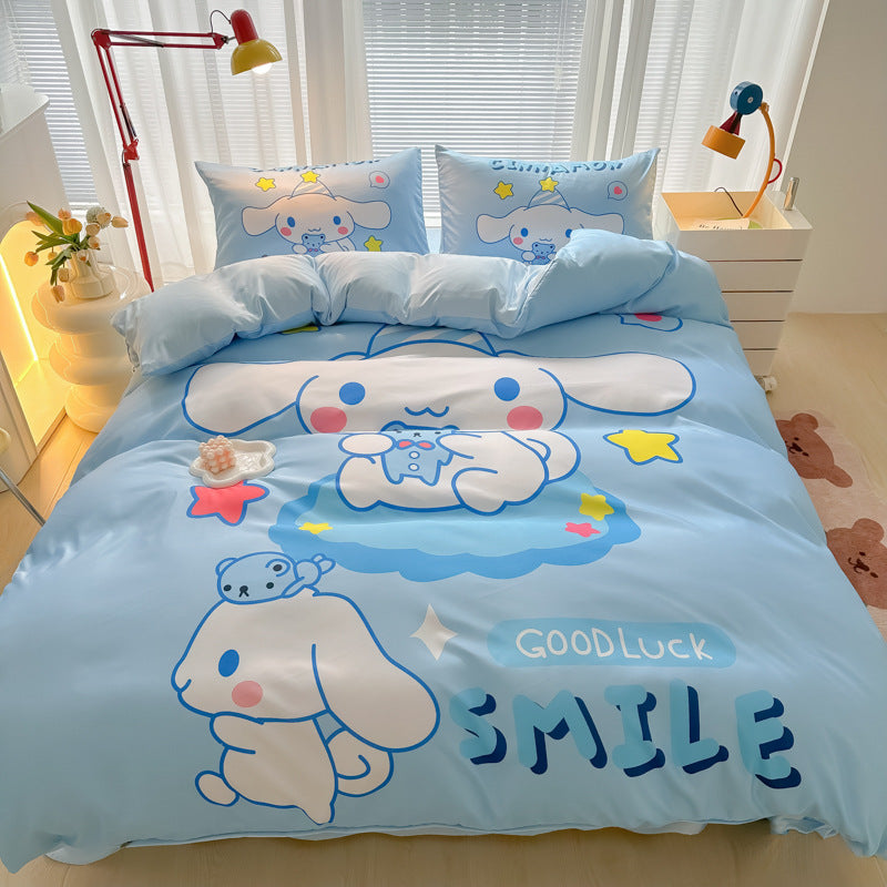 Soft and cozy bedding set for kids with cute characters