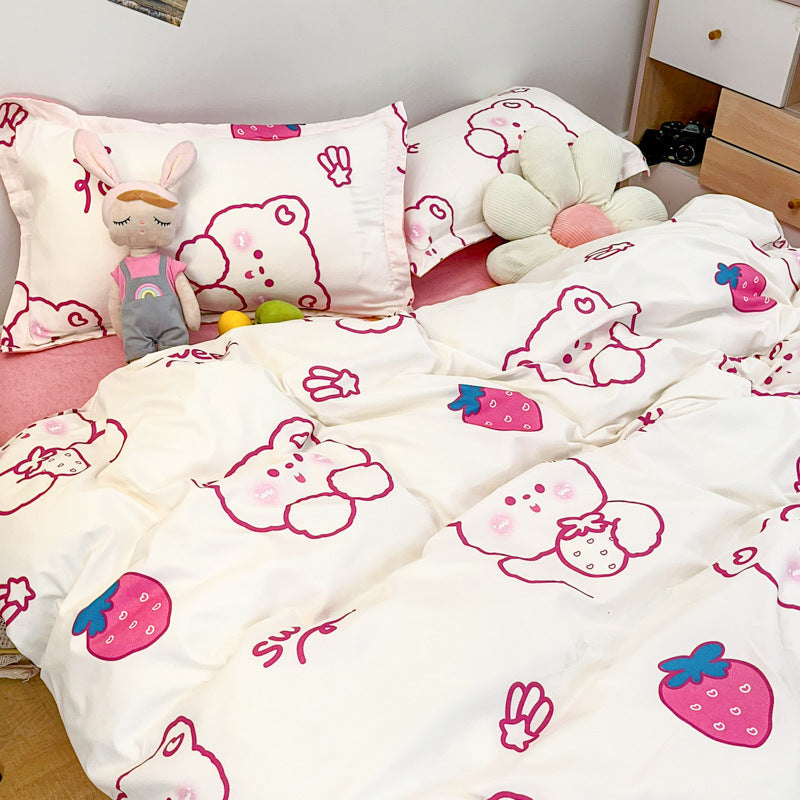 Soft and cozy animal-themed bedding