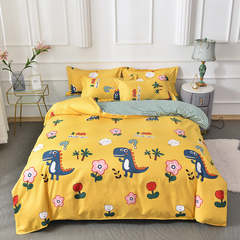 Bedding set with fun patterns