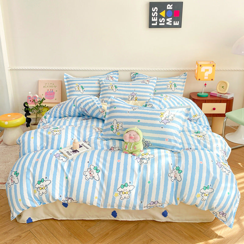 Soft-touch hypoallergenic bedding set