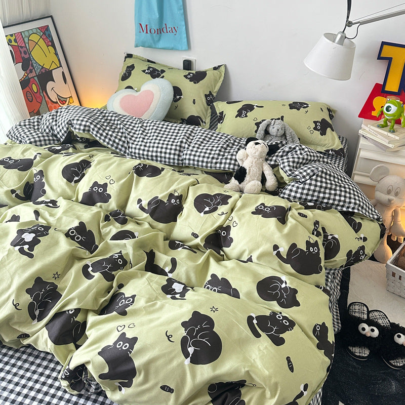 Breathable kids bedding sets - playful and cozy