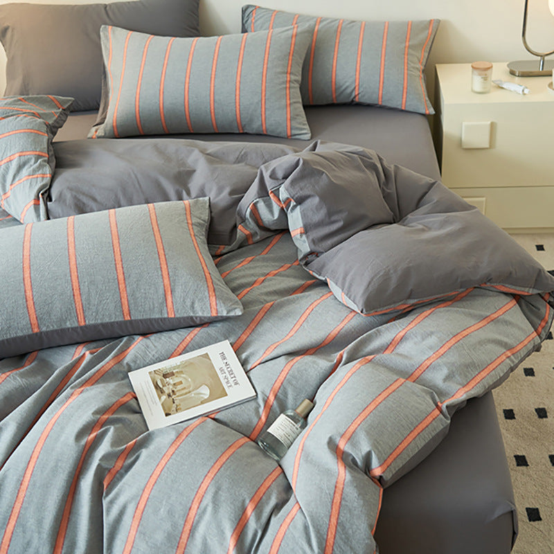 Elegant Minimalist Bedding Set Silky-Soft To The Touch