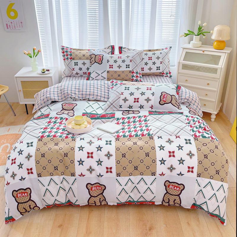 Kids bedding set with fun design