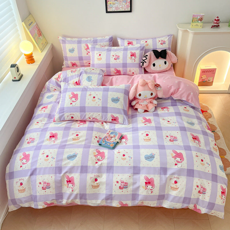 Playful and easy-care kids bedding set