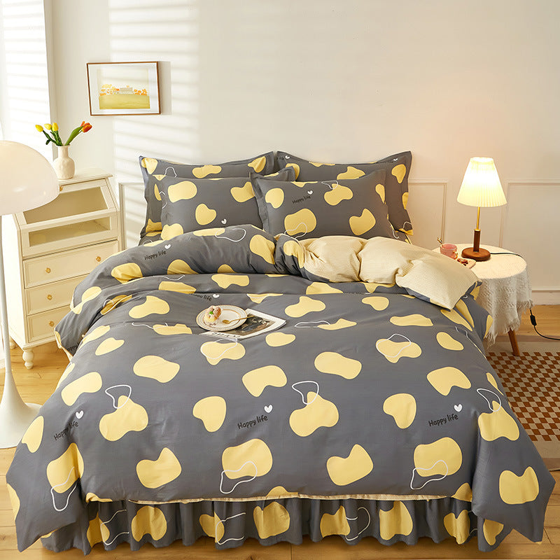 Comfortable and stylish floral patterned bedding