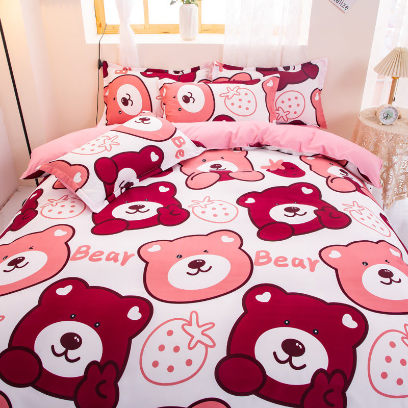 Comfortable bedding with charming animal prints