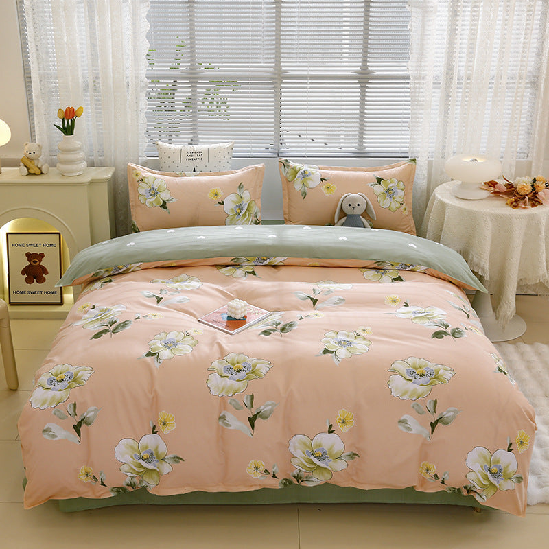 Charming floral patterned bedding