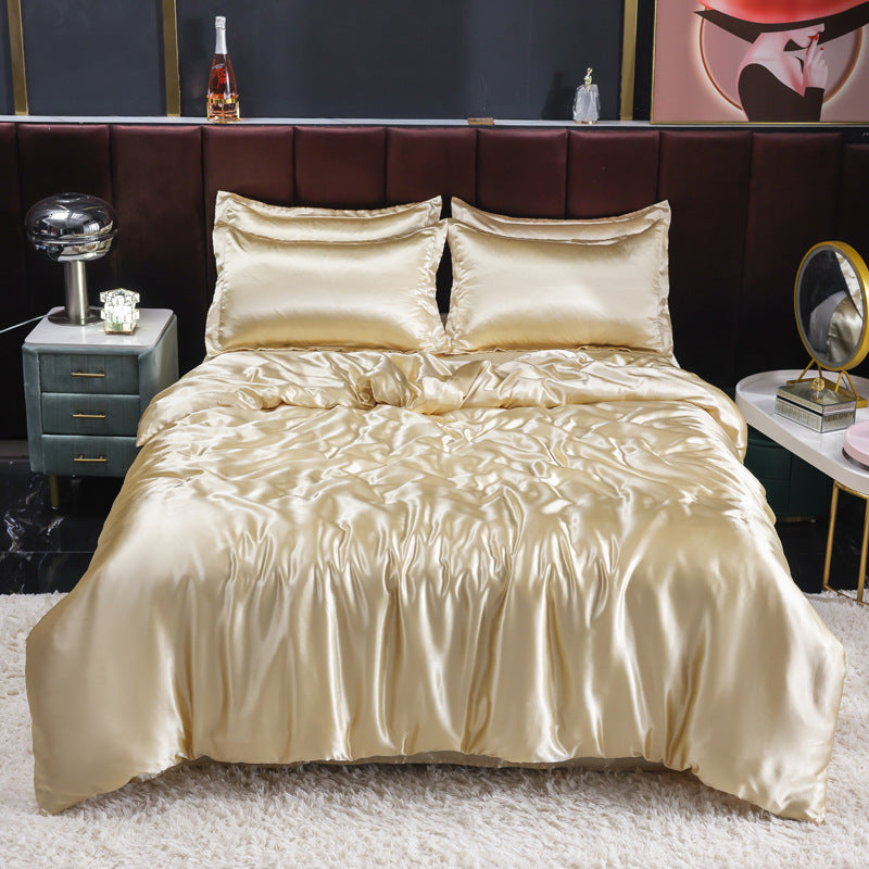 Opulent Satin Bedding Set For A Lasting Upgrade