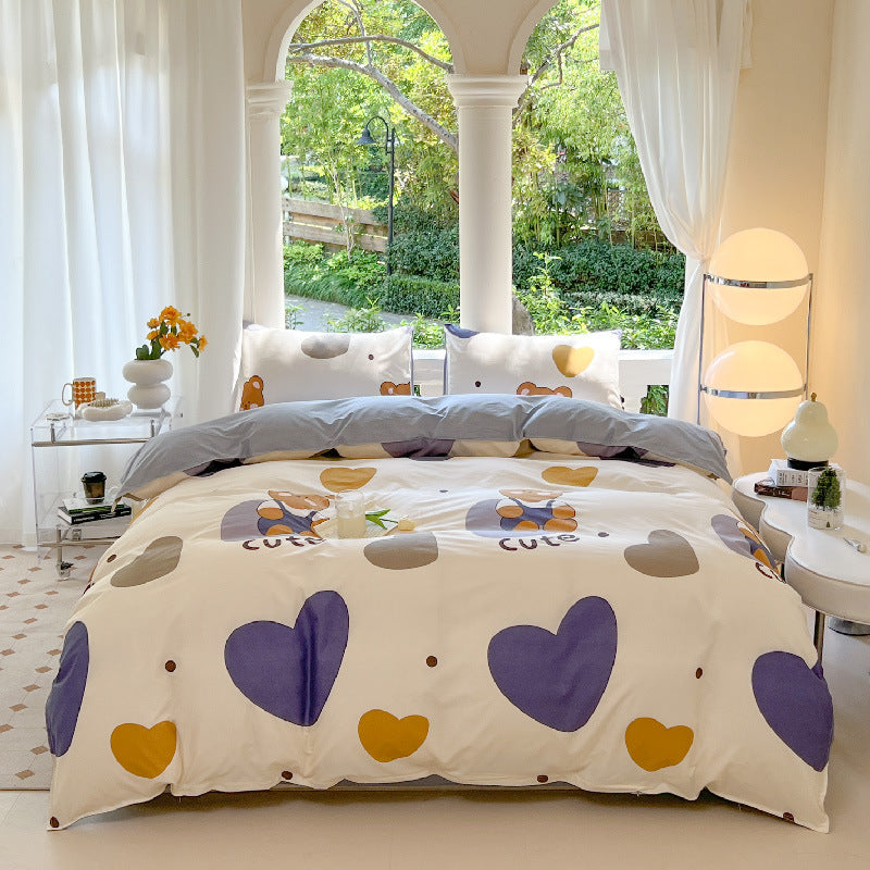 Durable and cozy linen bedding set