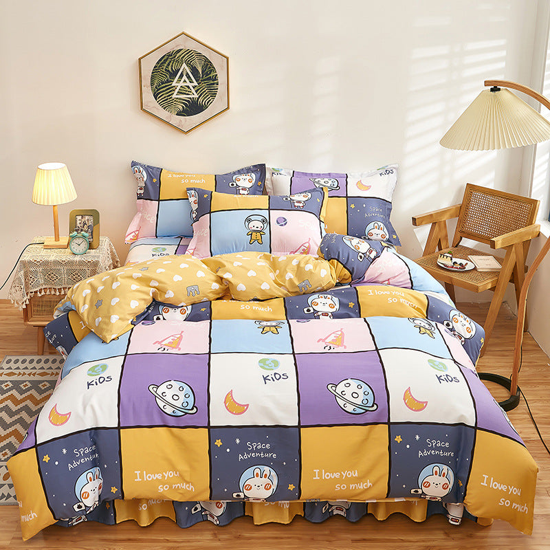 Durable and elegant floral bedding set