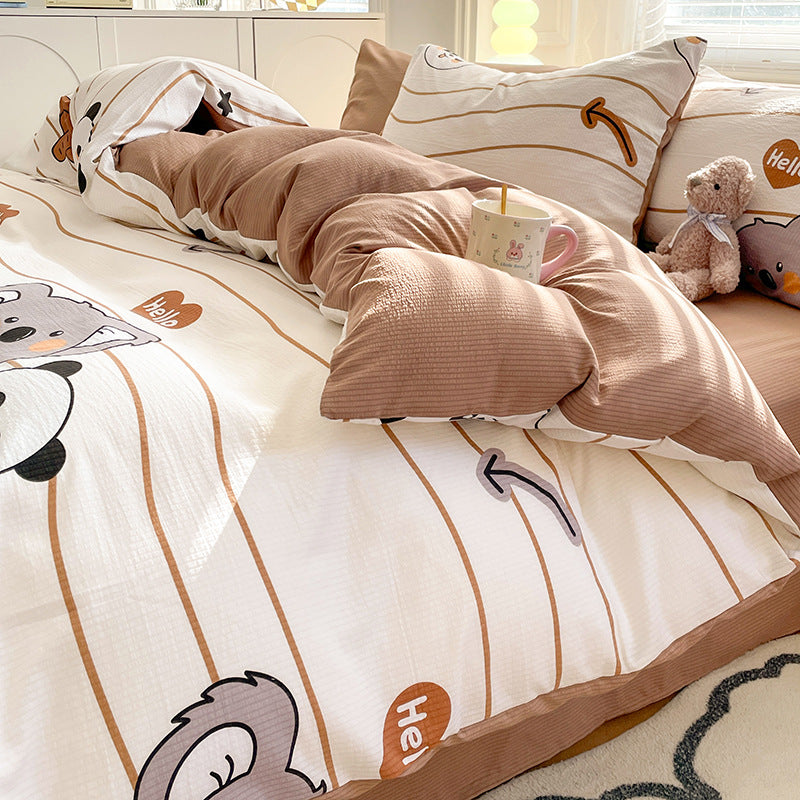 Soft and whimsical children’s bedding