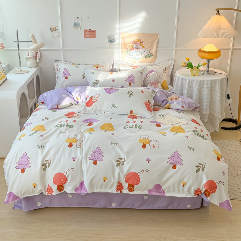 Comfortable and fun cotton bedding set