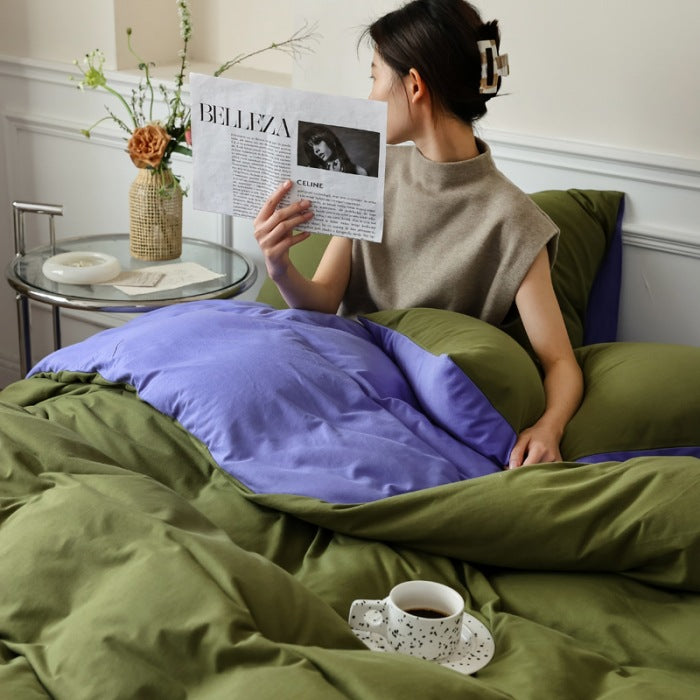 Breathable double bedding sets - soft and stylish