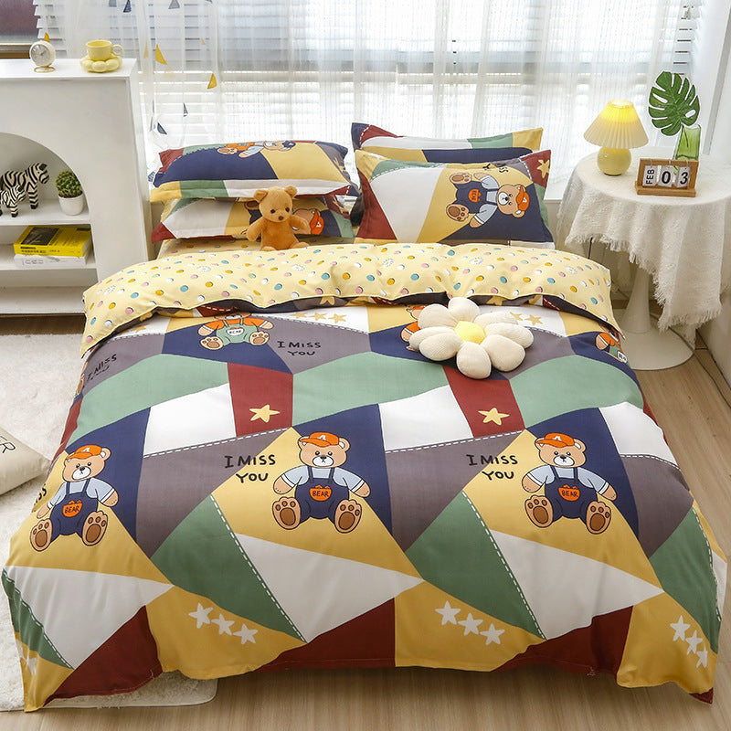 Comfortable and stylish floral bedding set