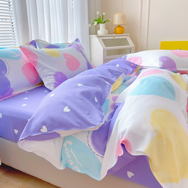 Soft and easy-care bedding set for kids