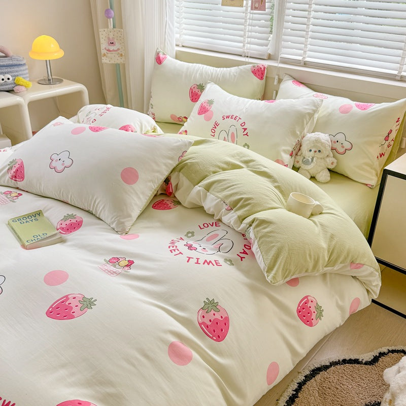 Playful and vibrant bedding set