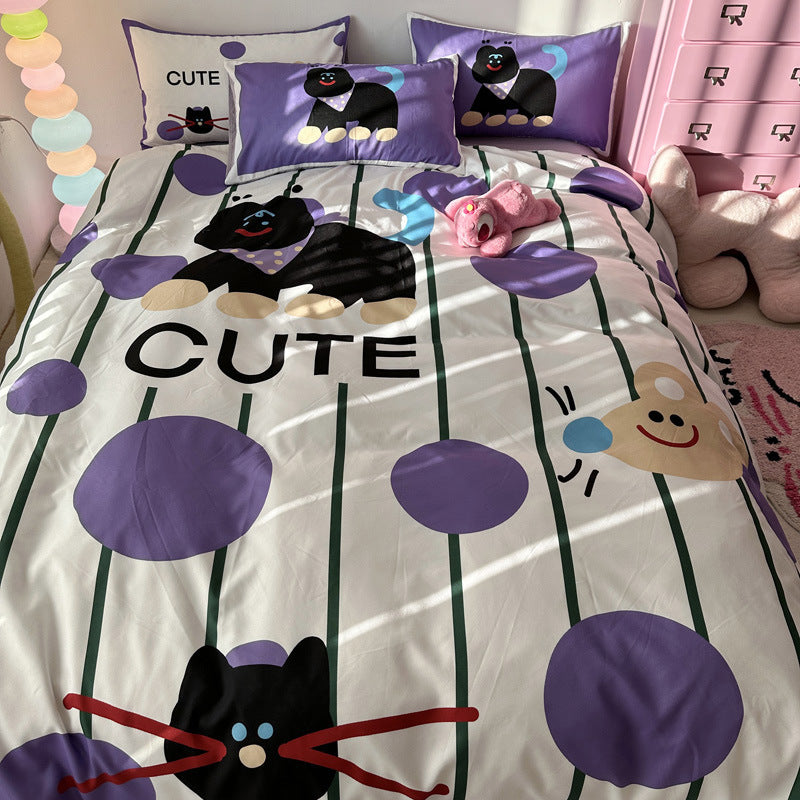 Playful double bedding set