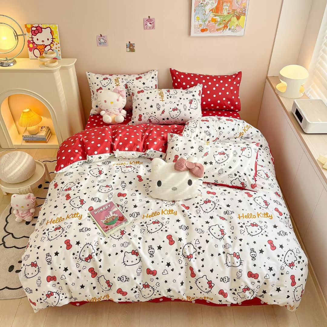 Fun kids bedding set with cheerful design