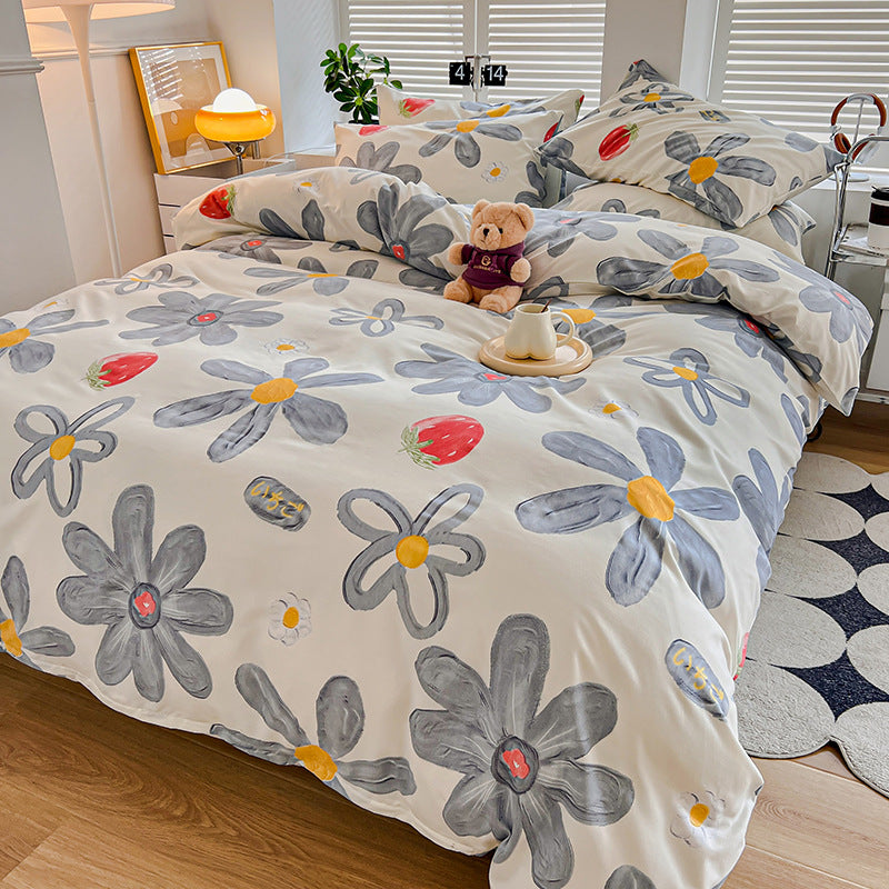 Playful hypoallergenic bedding