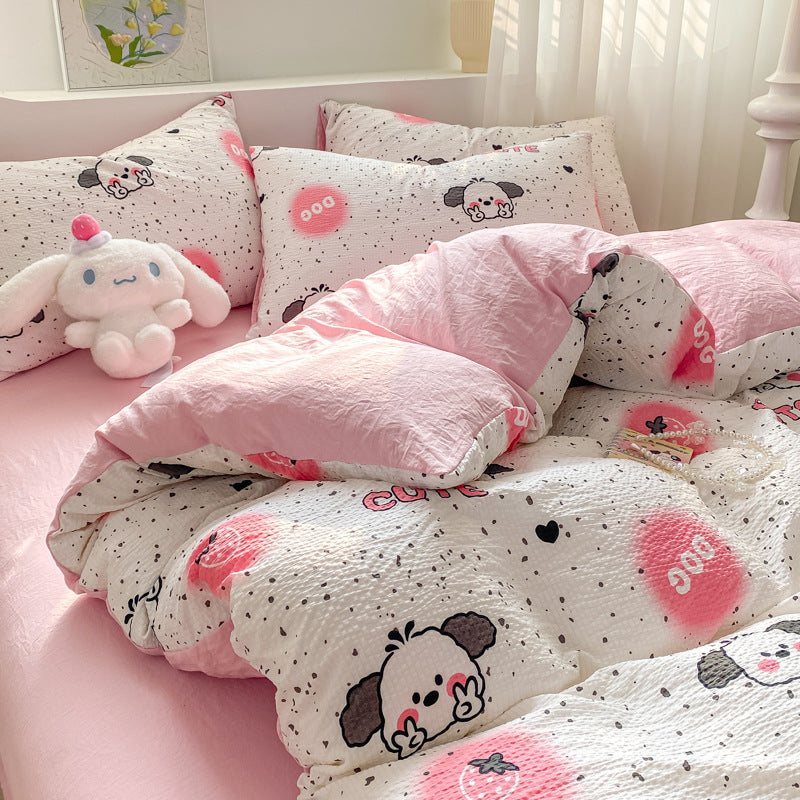 Playful and cozy children's bedding