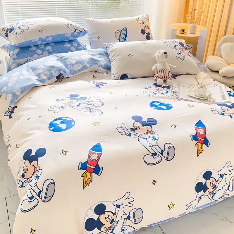 Hypoallergenic colorful bedding set