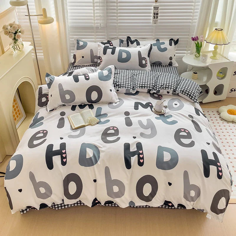 Colorful Duvet Bedding Set