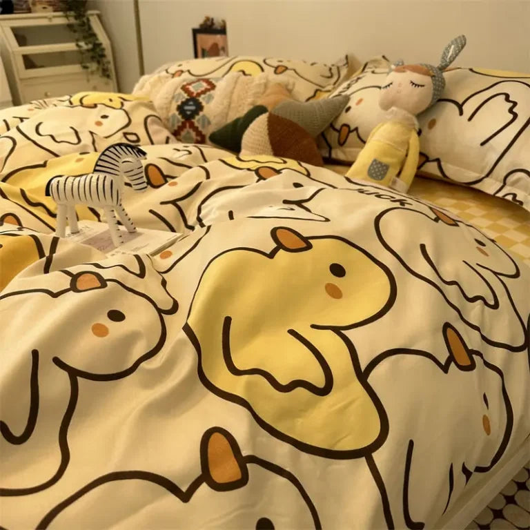 Cartoon Duvet Bedding Set