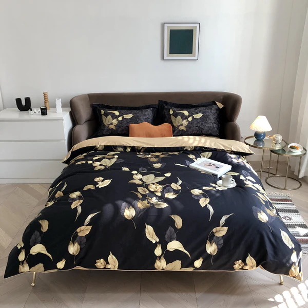Vibrant and Robust Bedding Set In Soft Cotton Blend